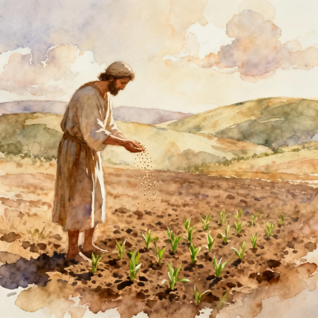 마가복음 4:26-29