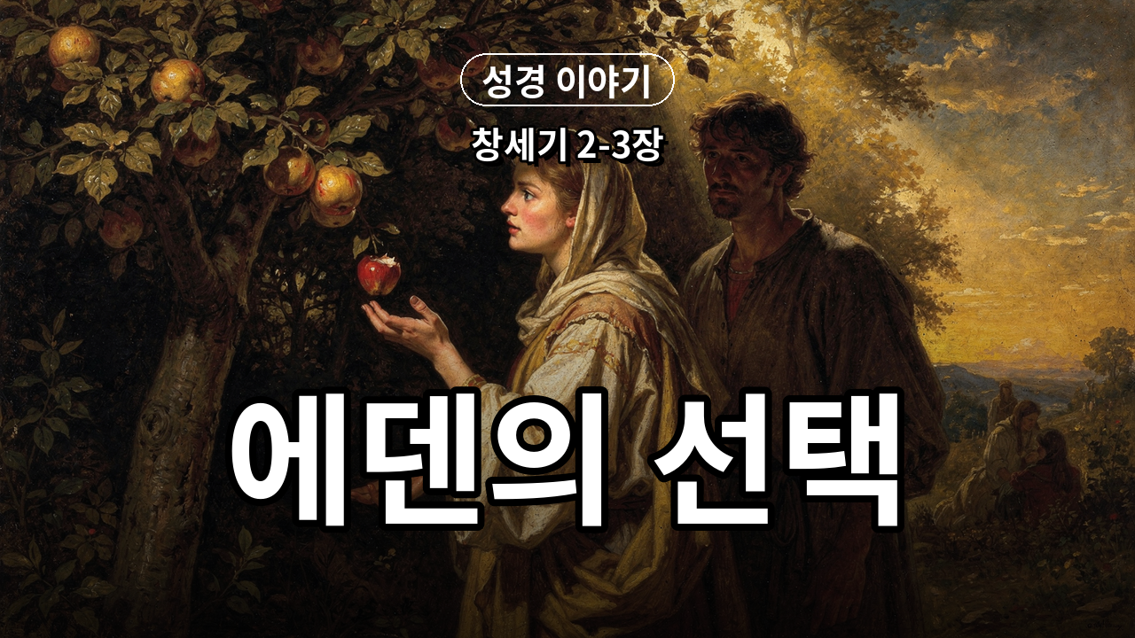 아담과 하와 — 에덴동산의 선택