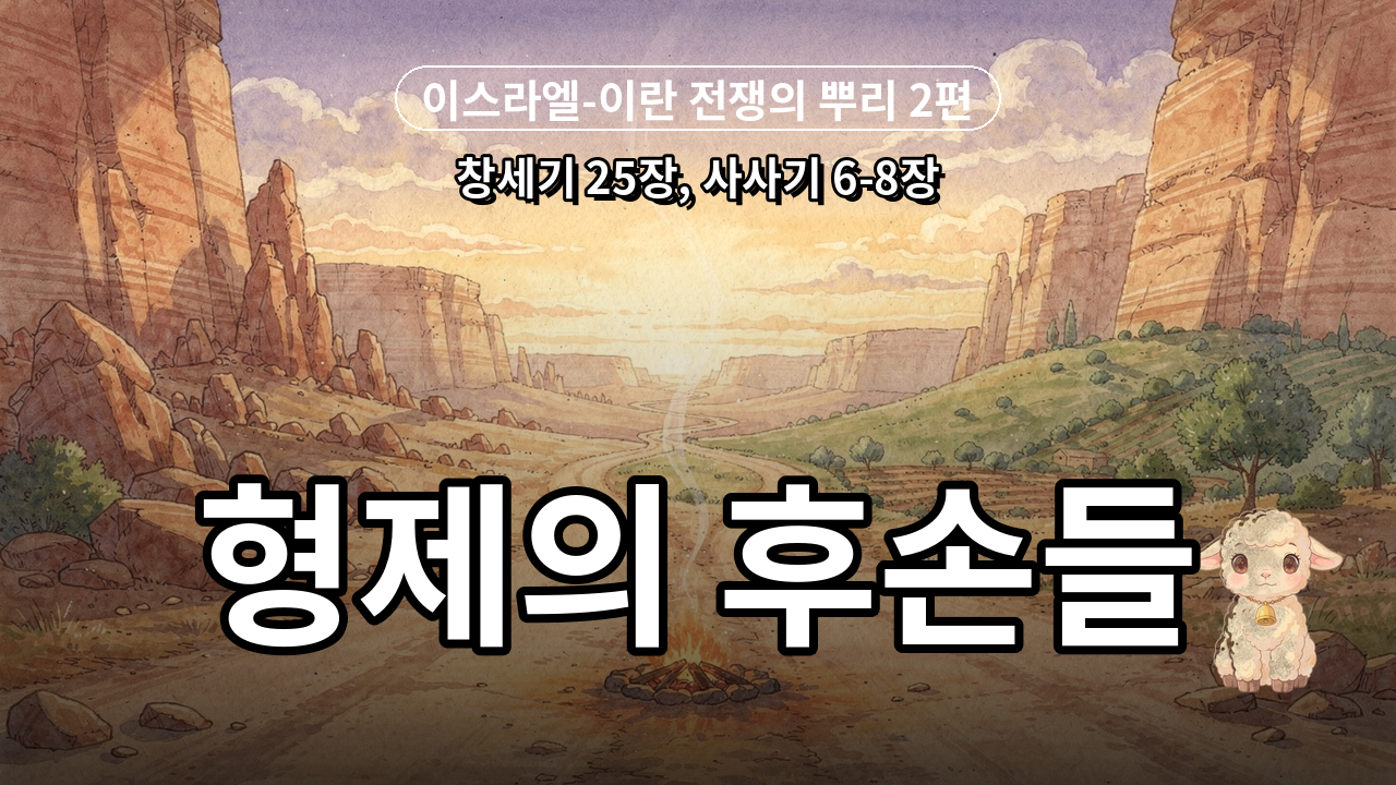 형제의 후손들 — 이스마엘 12지파에서 광야의 전쟁까지