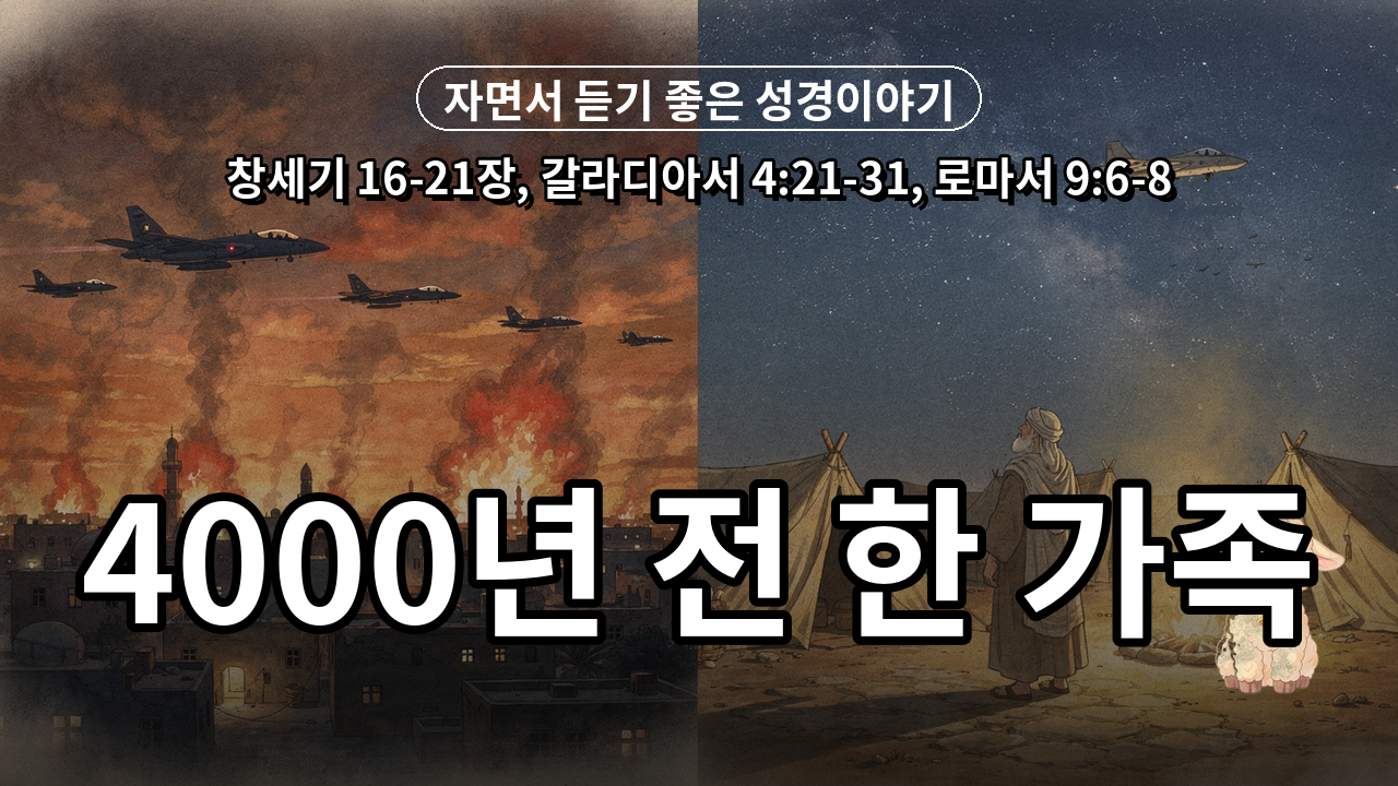 이스라엘과 이란, 4000년 전 한 가족이었다 — 성경으로 읽는 중동 전쟁의 뿌리